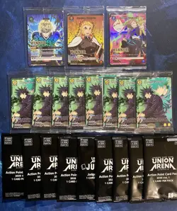 Union Arena Store Kit 2025 Vol. 1 Winner Cards Action Point Packs - Image 1