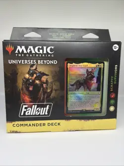 Magic: The Gathering Universes Beyond: Fallout Scrappy Survivors Commander Deck 195166228532 - Image 1