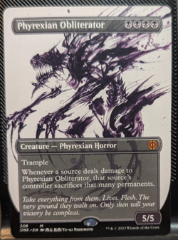 Phyrexian Obliterator (Showcase) All Will Be One - Image 1