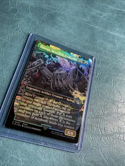 Omega, Heartless Evolution (Borderless) Final Fantasy Foil NM Condition MTG - Image 4