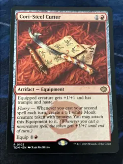Cori-Steel Cutter Tarkir: Dragonstorm Regular NM-M Unplayed MTG 0105 Magic - Image 1