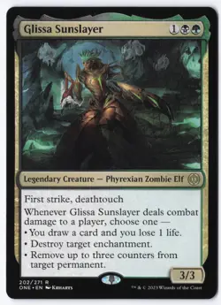 Glissa Sunslayer R Phyrexia: All Will Be One 202 NM - Image 1