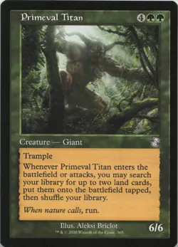 Primeval Titan S Time Spiral: Remastered 365 - LP MTG - Image 1
