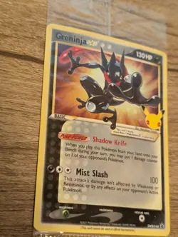 SEALED Greninja Gold Star Celebrations Promo SWSH144 - Pokemon 2021 ✨ Brand New - Image 2