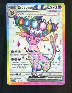 2025 Pokemon SV BSP Premium Figure Collection #175 Espeon ex - Image 1