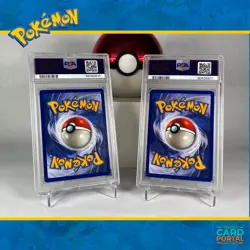 Omanyte & Kabuto - Pokemon TCG - 1999 Fossil Set - 1st Edition - PSA 8 - Image 2