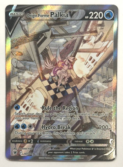 2022 Pokemon Sword & Shield Palkia V Astral Radiance - Image 1