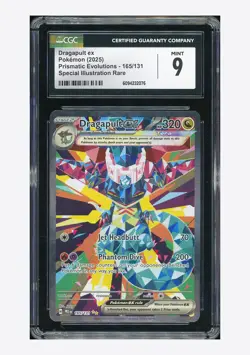 Pokemon CGC 9 Dragapult ex Special Illustration Rare 2025 165/131 PRE English - Image 1