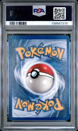 1999 POKEMON BASE SET UNLIMITED #10 MEWTWO-HOLO PSA 7 - Image 2