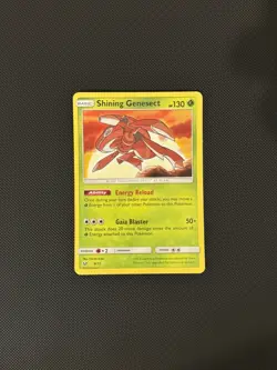 Shining Genesect 9/73 Pokemon TCG 2017 Shining Legends Shiny Holo Rare - NM - Image 1
