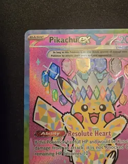 Pokemon TCG: Pikachu EX SIR 277/217 Ascended Heroes **STRONG PSA 10 CONTENDER** - Image 3