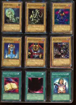 Lot of 50 Assorted Vintage Yu-Gi-Oh! Cards Phantom De-Spell Dragon Trap Hole - Image 3