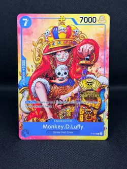 Monkey.D.Luffy (2nd Anniversary Stamped Promo) P-043 One Piece TCG English - Image 1