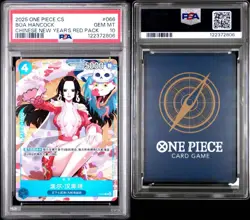 One Piece PSA 10 Boa Hancock Promo 2025 P-066 Chinese New Year Chinese EM68 - Image 3