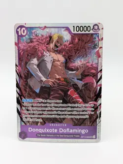 One Piece CCG Donquixote Doflamingo The Azure Seas Seven SR Foil OP14-069 NM - Image 1