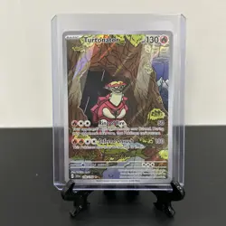Pokemon TCG Turtonator 146/142 Sv07: Stellar Crown Holo Illustration Rare - Image 1