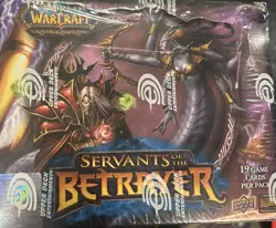 NEW Servants of the Betrayer SEALED World of Warcraft CCG WoW Booster Box - Image 1