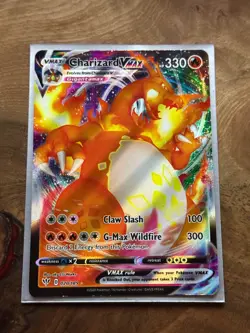 Pokemon Charizard VMAX Darkness Ablaze Ultra Rare Holo Card 020/189 - NM - Image 1