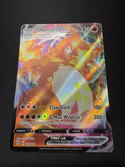 Pokemon Card Charizard VMAX 020/189 Darkness Ablaze Full ArtUltra Rare NM - Image 2
