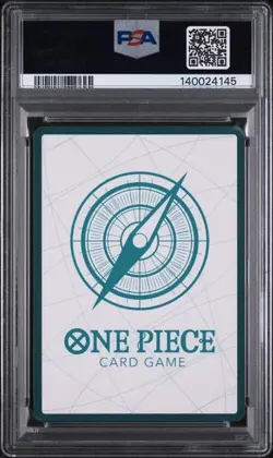 2025 ONE PIECE OP13-CARRYING ON HIS WILL DON!! CARD ALTERNATE ART-GOLD PSA 10 - Image 2