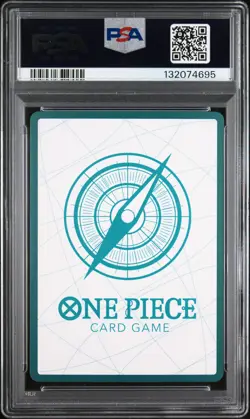 2025 ONE PIECE JPN OP13-CARRYING ON HIS WILL ALTERNATE ART-GOLD DON!! CARD PSA 9 - Image 2