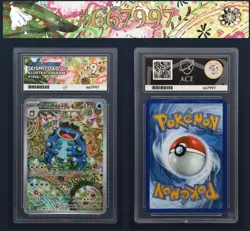 ACE 9 Mint Grade Pokemon TCG Seismitoad Black Bolt 105/086 Illustration Rare - Image 1