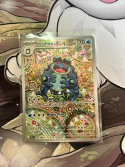 Pokemon TCG Seismitoad Illustration Rare 105/086 Black Bolt Pack Fresh - Image 3