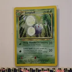Pokemon TCG Jumpluff 7/111 Neo Genesis Holo Rare 1st Edition English 70 HP - Image 1