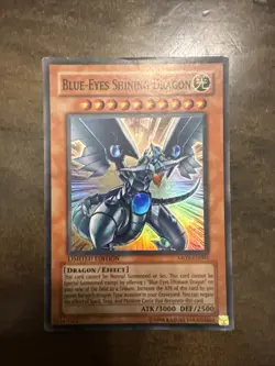 Blue-Eyes Shining Dragon MOV-EN001 Yu-Gi-Oh! The Dark Side of Dimensions... - Image 1