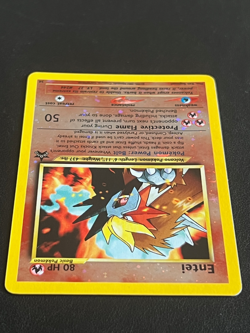 Entei 34 Black Star Promo Pokemon Card - Reverse Holo NM - Image 3