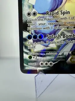 Pokemon TCG Blastoise EX Black Star Promo Holo Card XY122 - Image 3