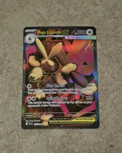 [ NM ] Mega Lopunny EX 115/094 Phantasmal Flames Holo Pokemon Card - Image 1