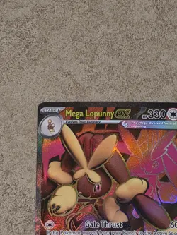 [ NM ] Mega Lopunny EX 115/094 Phantasmal Flames Holo Pokemon Card - Image 2