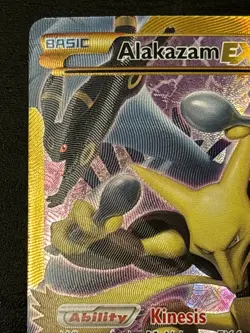 Alakazam EX 125/124 XY Fates Collide 2016 Secret Holo Rare Pokemon Card NM - Image 2
