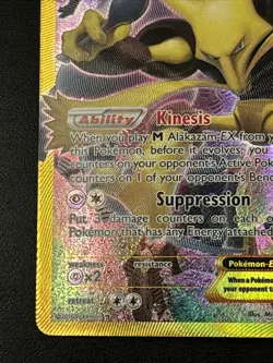 Alakazam EX 125/124 XY Fates Collide 2016 Secret Holo Rare Pokemon Card NM - Image 5