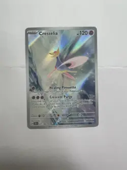 Pokemon Cresselia 071/064 Sv: Shrouded Fable Illustration Rare Holo Card NM - Image 1