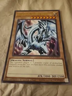 Blue Eyes White Dragon Jumbo Card - Image 1