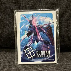Gundam TCG Card Game Aile Strike Gundam Promo Sleeves Release Event (10 Sleeves) - Image 1