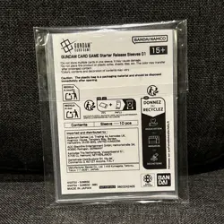 Gundam TCG Card Game Aile Strike Gundam Promo Sleeves Release Event (10 Sleeves) - Image 2