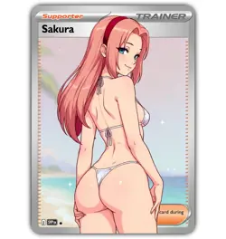 Beautiful Waifu Card - Goddess ACG Custom DIY Fan Art Card - Image 1