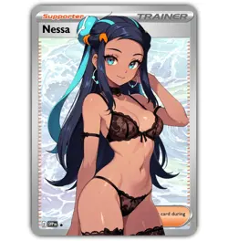 Beautiful Waifu Card - Goddess ACG Custom DIY Fan Art Card - Image 1