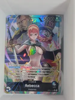 Rebecca Alt Art Leader OP04 - One Piece Card Game Kingdoms Of Intrigue OP04-039 - Image 1