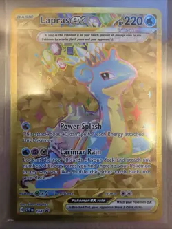 Lapras ex 164 Sv: Scarlet & Violet Promo Cards Holo - Image 1