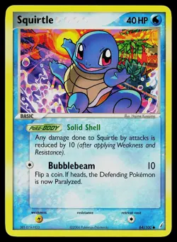 Pokemon Card - Squirtle Crystal Guardians 64/100 Common - Image 1