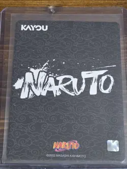 Sasuke Uchiha NRSA01-SP-002L5 Naruto Kayou Heavens Scroll English Card NM - Image 2