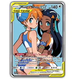 Beautiful Waifu Card - Goddess ACG Custom DIY Fan Art Card - Image 1