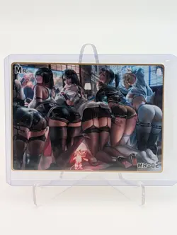 Attack on Titan Waifu Sexy Butts MR Gold Metal Card Goddess Story Doujin Anime - Image 1