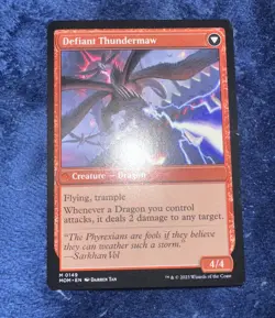 Prosper, Tome-Bound Commander: And Defiant Thundermaw Mtg - Image 1