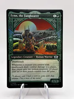 Fynn, the Fangbearer 0026 Showcase Foil Multiverse Legends MUL MTG NM - Image 1