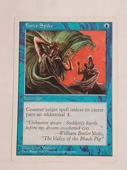MTG Force Spike (5th Edition/Blue/C) - BGM - Image 1
